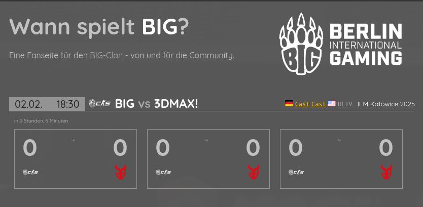 BIG vs 3DMAX!