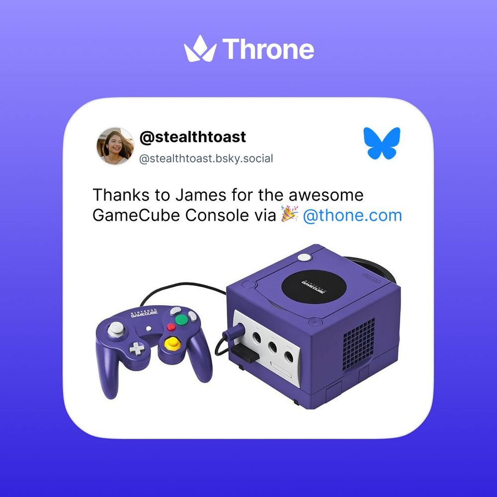 Throne BSKY integration - example of what an auto post would look like.
