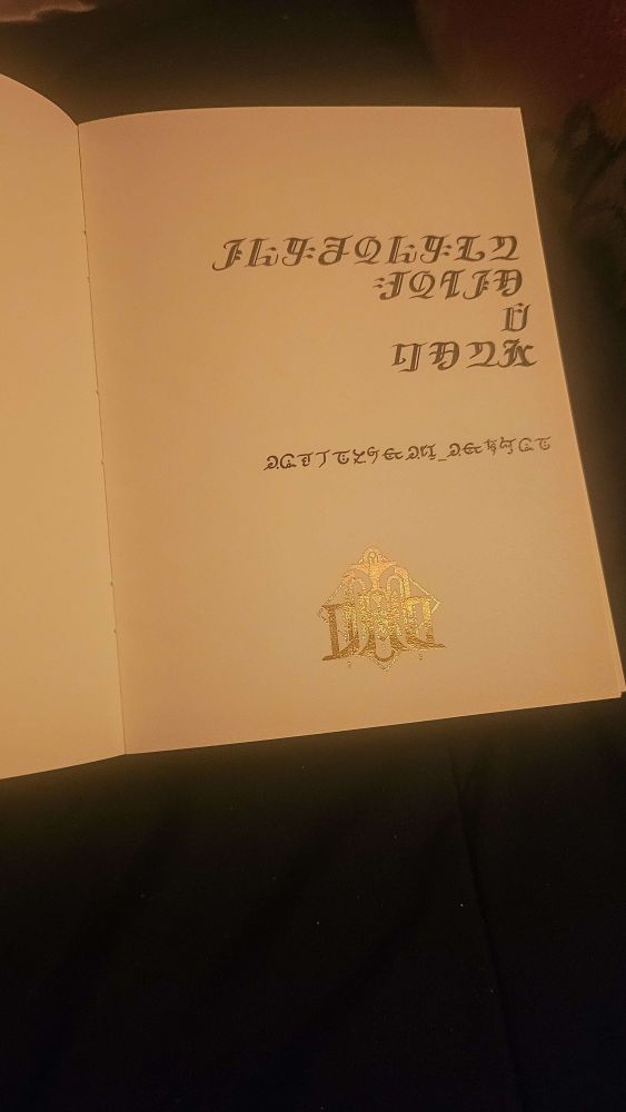 Interior cover of the fanfiction "Impromptu Folie à Deux"