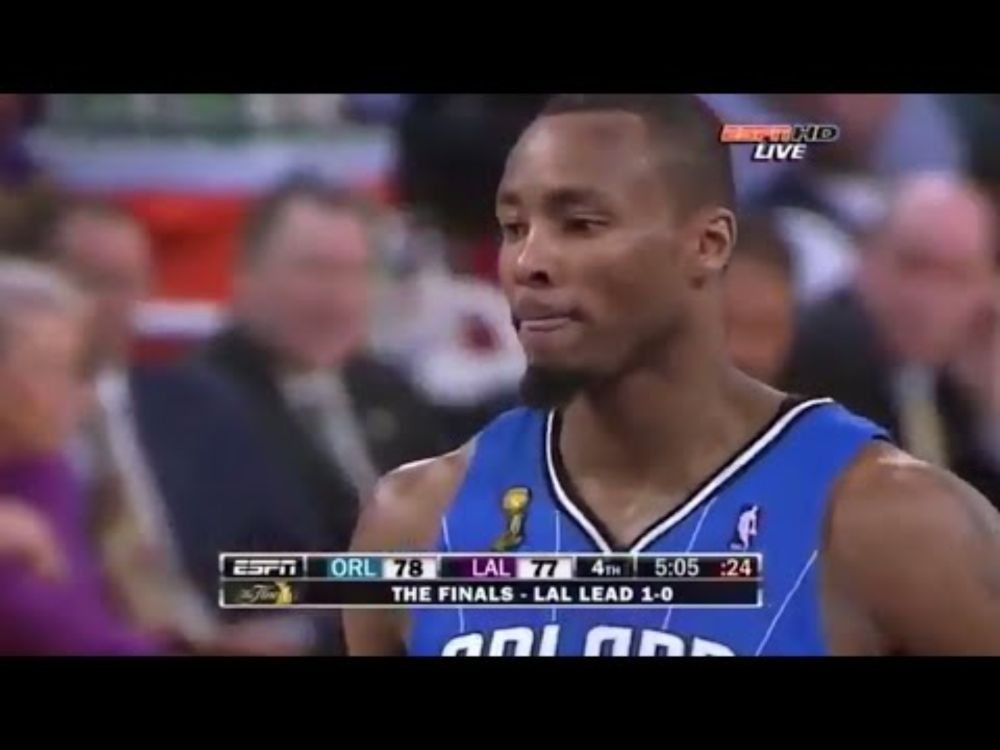 Rashard Lewis 34pts 11rebs 7asts (2009 NBA Finals Game 2)