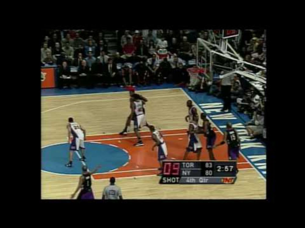 Alvin Williams on Raptors - Knicks Game 5 in 2001