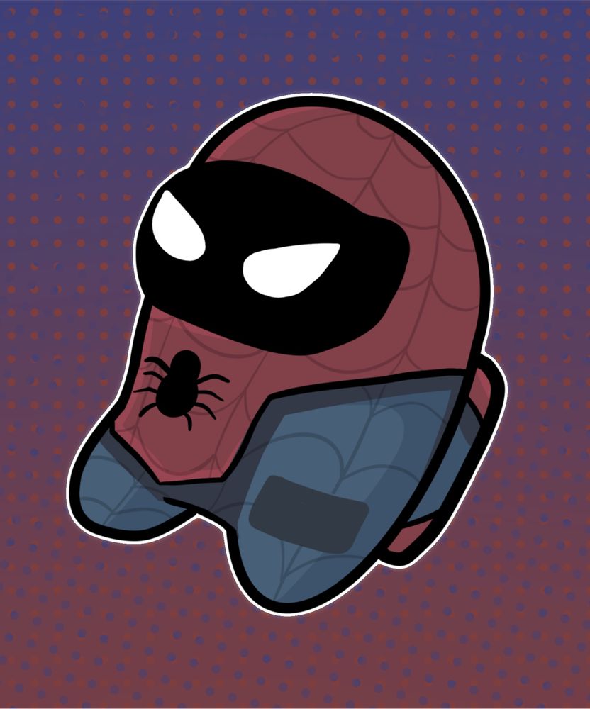 A Spider-Man among us bean of Aaronitmar. 