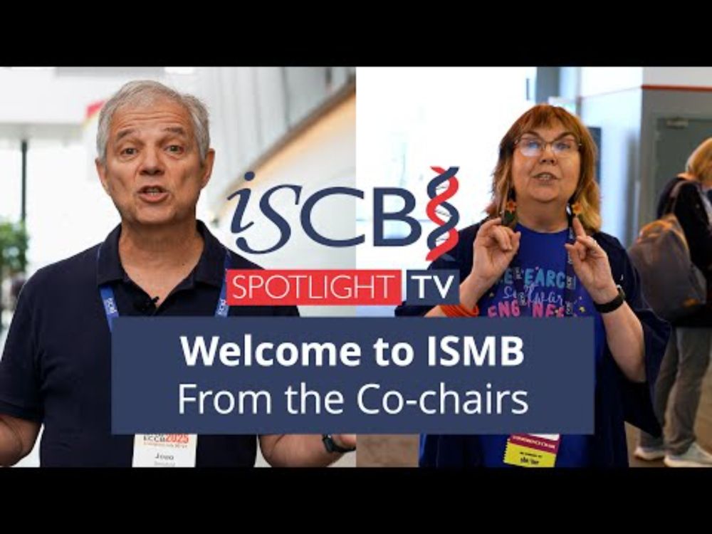 Welcome to ISMB - From the Co-chairs