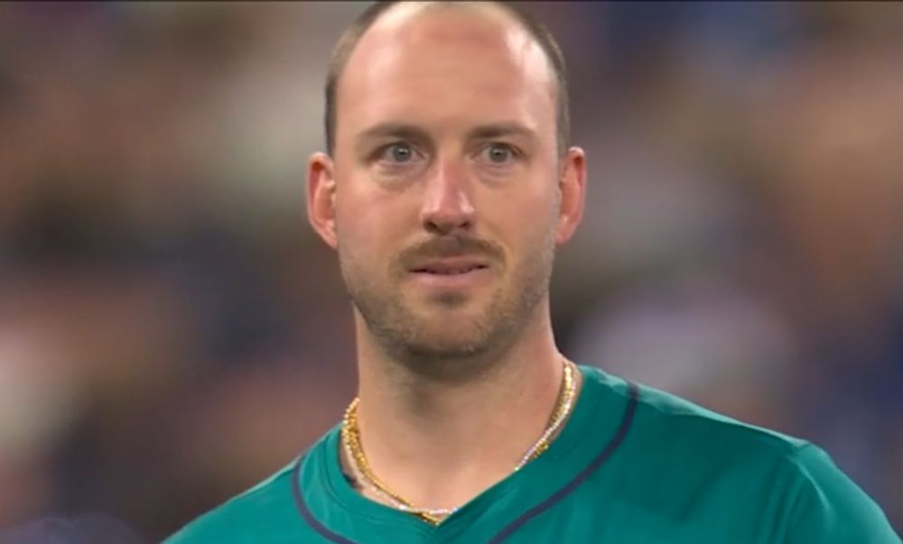 Mitch Garver with a spaced look