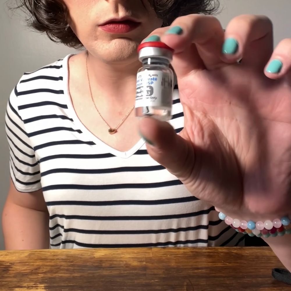 HRT Shot 44: 11/15/25

Left leg injection. HIT A NERVE. OUCH OUCH OUCH OUCH.
Right leg Injection instead.
SEVERE INSOMNIA (Rebound)
Trying to do my makeup 4 times a week now.
Struggling mentally because of lack of sleep.
Gov not shutdown. No concessions. Angry
Grocery shopping at Walmart in Makeup by myself.
I got the hammock out.
Laid outside in the cool weather.
Picked up new insomnia medication.
TRANS AWARENESS WEEK.
Olympics tries to ban trans women again.
Rejected by Point Of Pride Thrive Fund (Again)
SEVERE LACK OF SLEEP. Hallucinations.
Had the house to myself for a few days.
Gov changes Passport rules. (Again)