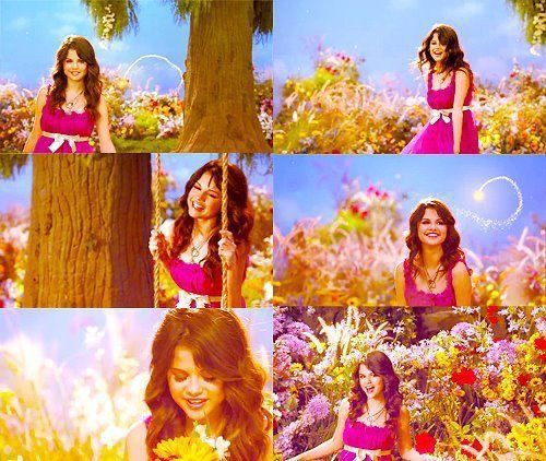 Selena Gomez music video stills from Fly To Your Heart 
