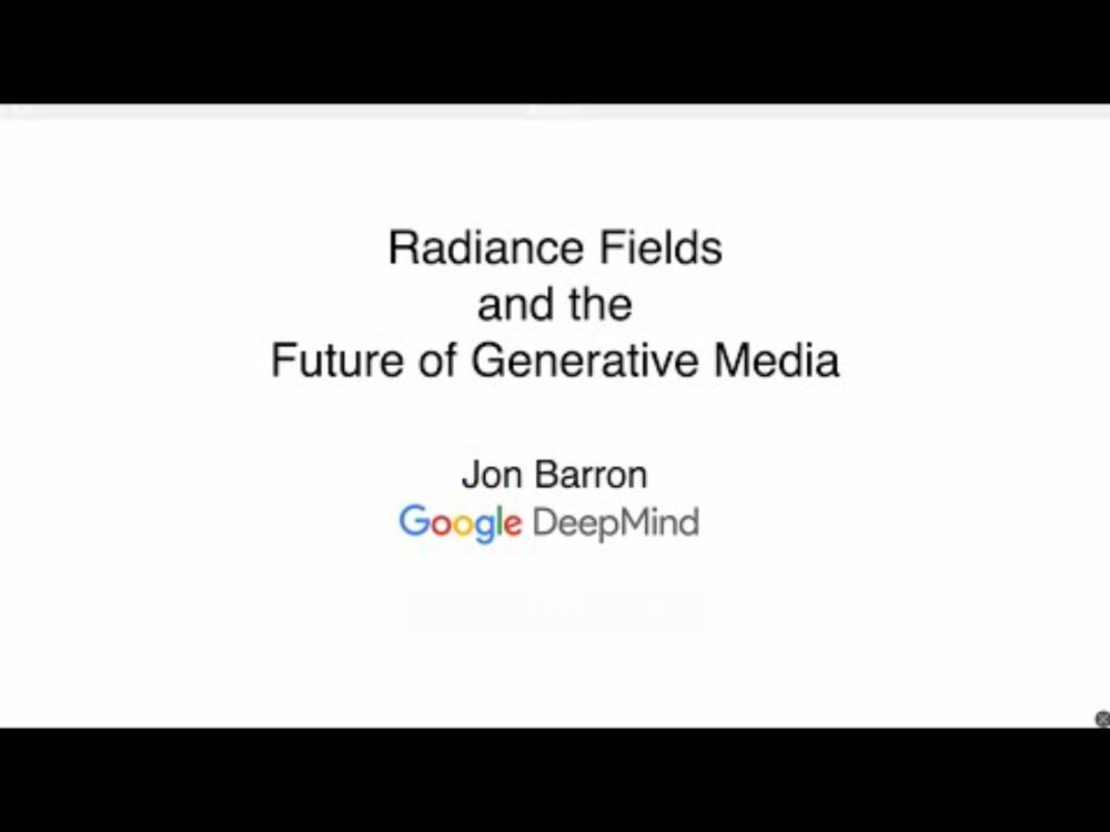 Radiance Fields and the Future of Generative Media
