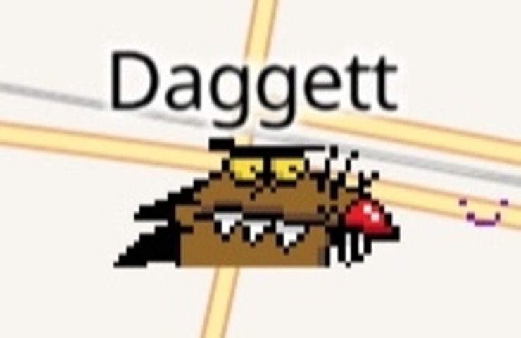 Lil Daggy I drew in Wplace over Daggett, California