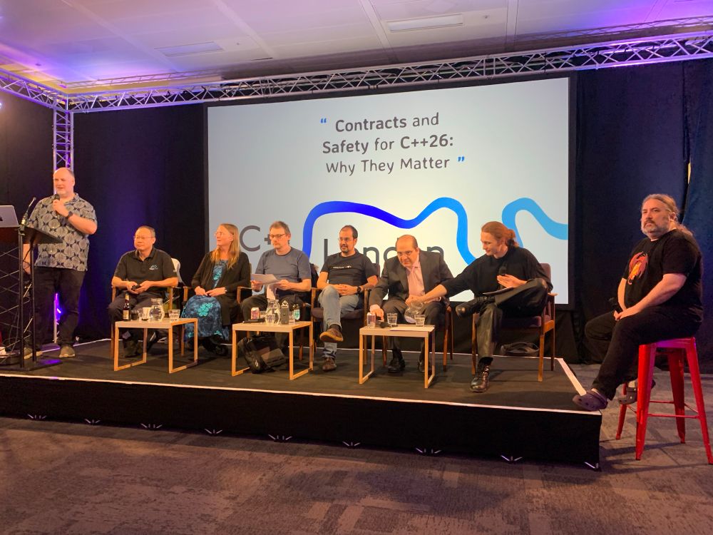 Phil Nash, Michael Wong, Lisa Lippincott, Mungo Gill, Timur Doumler, John Lakos, Gašper Ažman and Joshua Berne