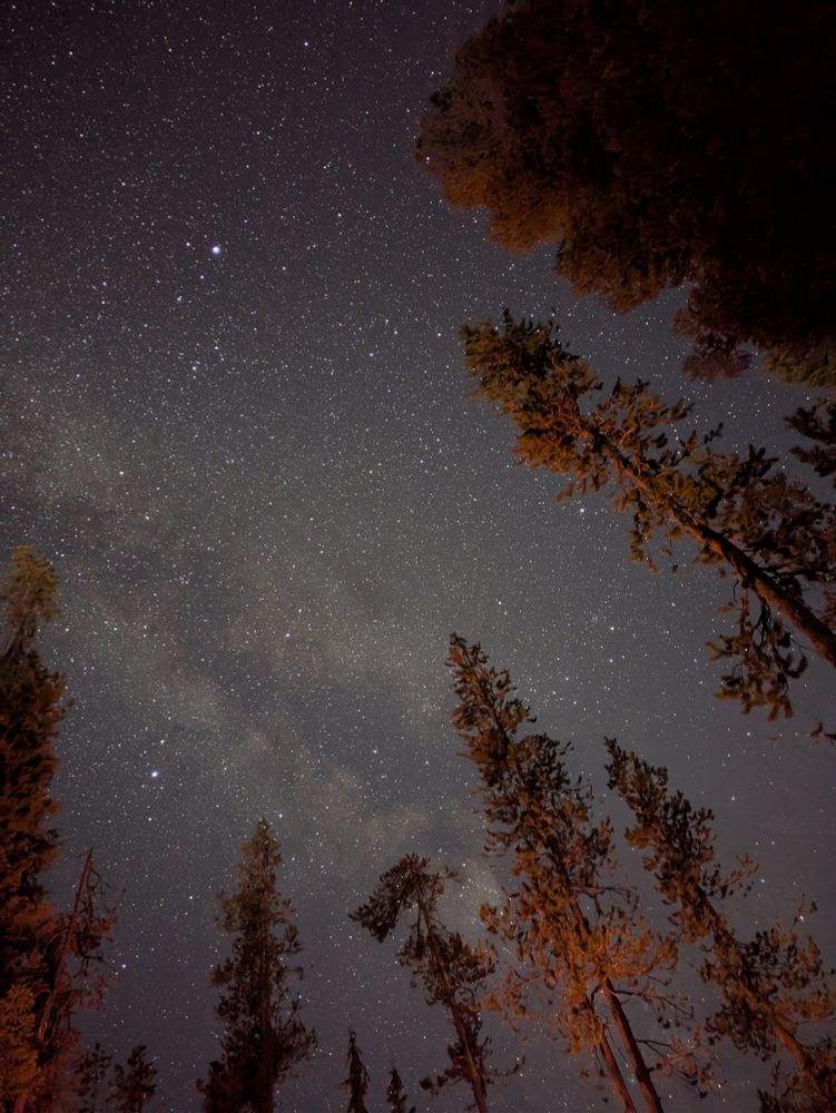 Another angle, the milky way streaking from the middle left to the bottom right.