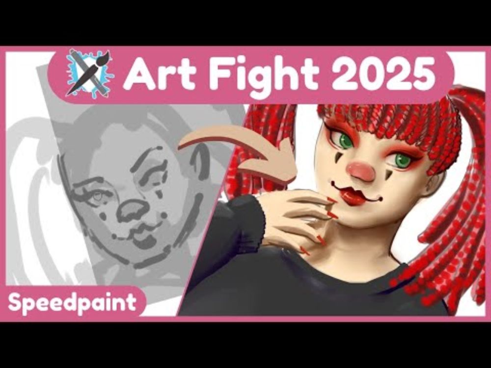 Punk Clown 🤡 #Speedpaint