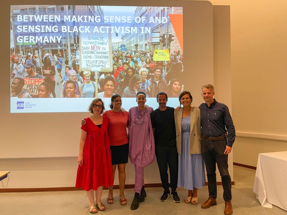 🎓 We are pleased to announce that on 16 June 2025, Folashade Ajayi successfully defended her PhD thesis entitled "Between making sense of and sensing Black activism in Germany".

The BSoG would like to congratulate Dr. Ajayi on this wonderful achievement! 👏

#PhD #BSoG #VUB #research #BlackActivism 