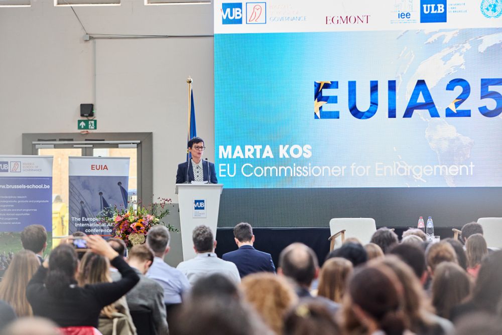 Thank you to everyone who took part in the European Union in International Affairs Conference!

We hope you found the sessions enriching and inspiring. The keynote speech of Commissioner Kos is available here: https://ow.ly/r7p050VXzIf

Keep the conversation going using #EUIA25 — and we look forward to welcoming you back at our next edition!