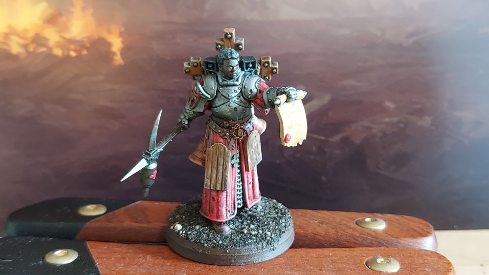 Trench Pilgrims war prophet with anti-tank hammer