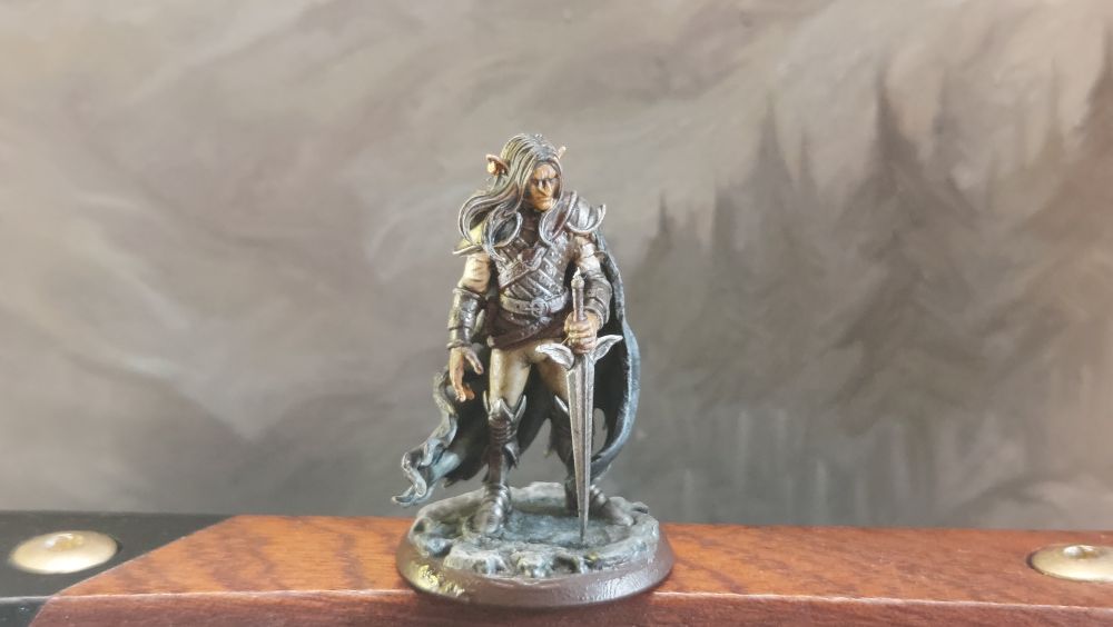 Goblin fighter with a sword
