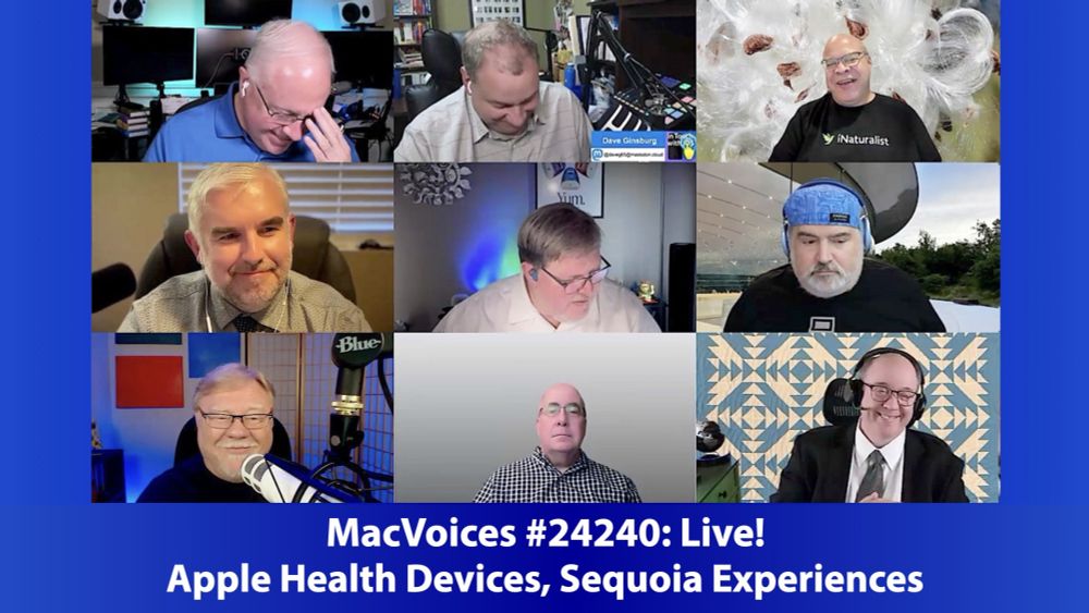 MacVoices #24240: Live! - Apple Health Devices, Sequoia Experiences — MacVoices