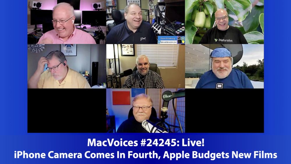 MacVoices #24245: Live! - iPhone Camera Comes In Fourth, Apple Budgets New Films — MacVoices