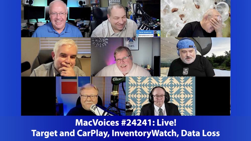 MacVoices #24241: Live! - Target and CarPlay, InventoryWatch, Data Loss — MacVoices