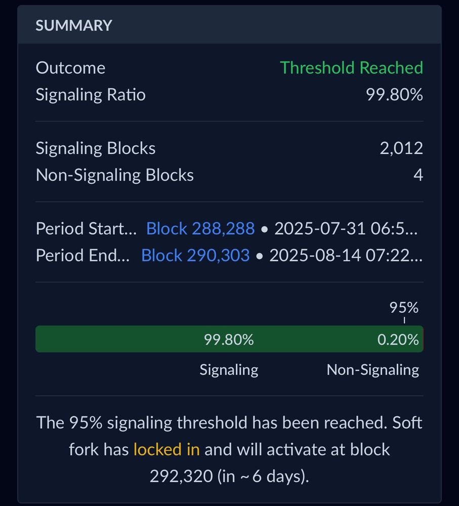 Airstop activates in 6 days. 👀

Congratulations to the Handshake believers. 🤝