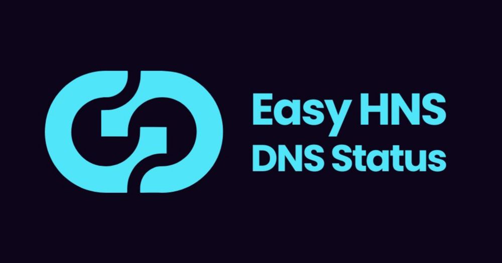 Easy HNS • Global Handshake DNS Monitoring Service