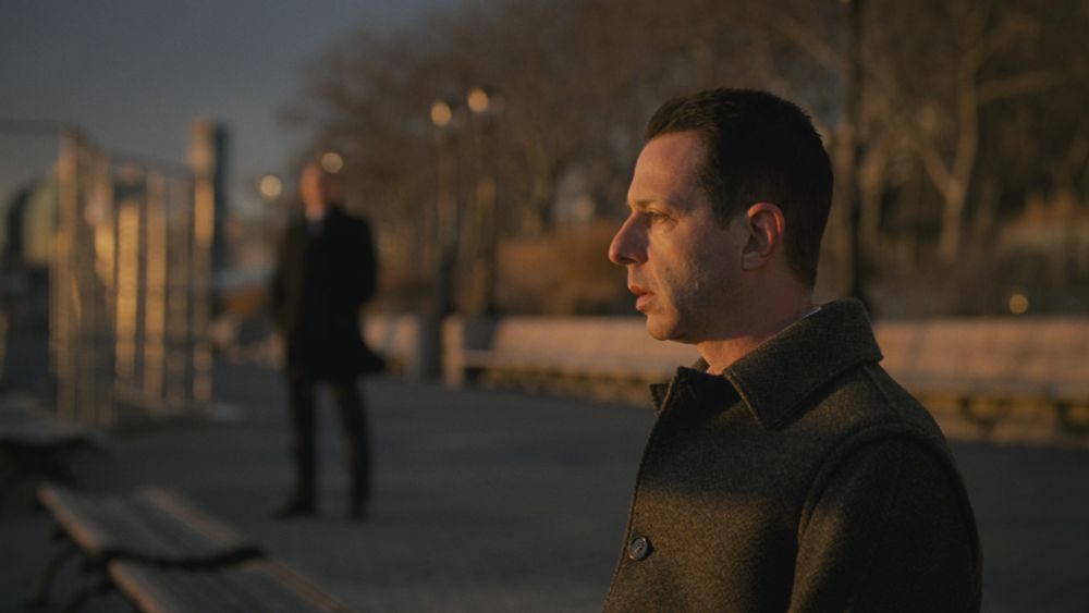 Kendall Roy de Succession en Battery Park