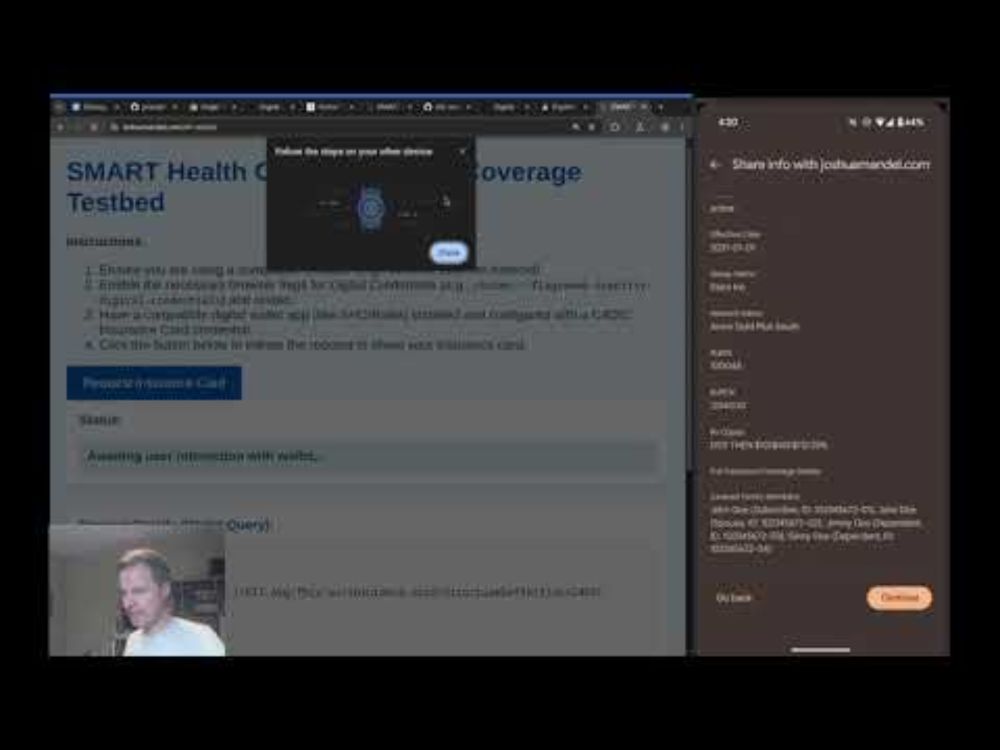 W3C Digital Credentials Demo: SMART Health Wallet!