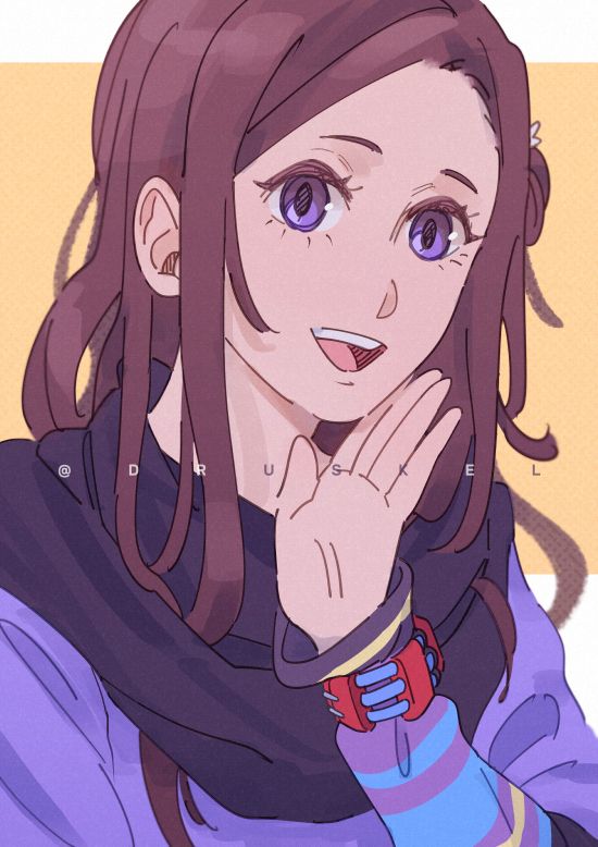 A drawing of Akane Kurashiki from 999.