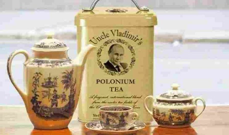 Uncle Vladimir’s polonium tea box