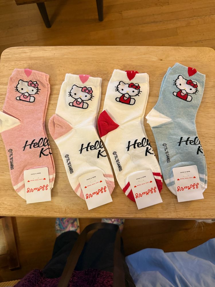 Hello Kitty socks!