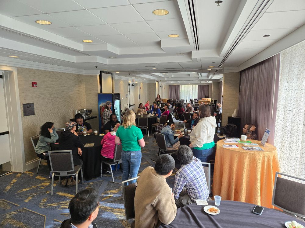 Breakfast and camaraderie at the Signal Boost Breakfast