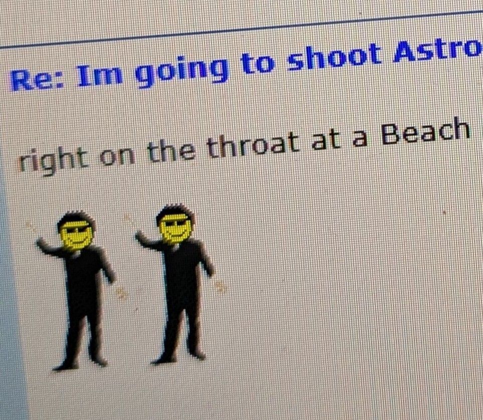 Post on another site threatening my life