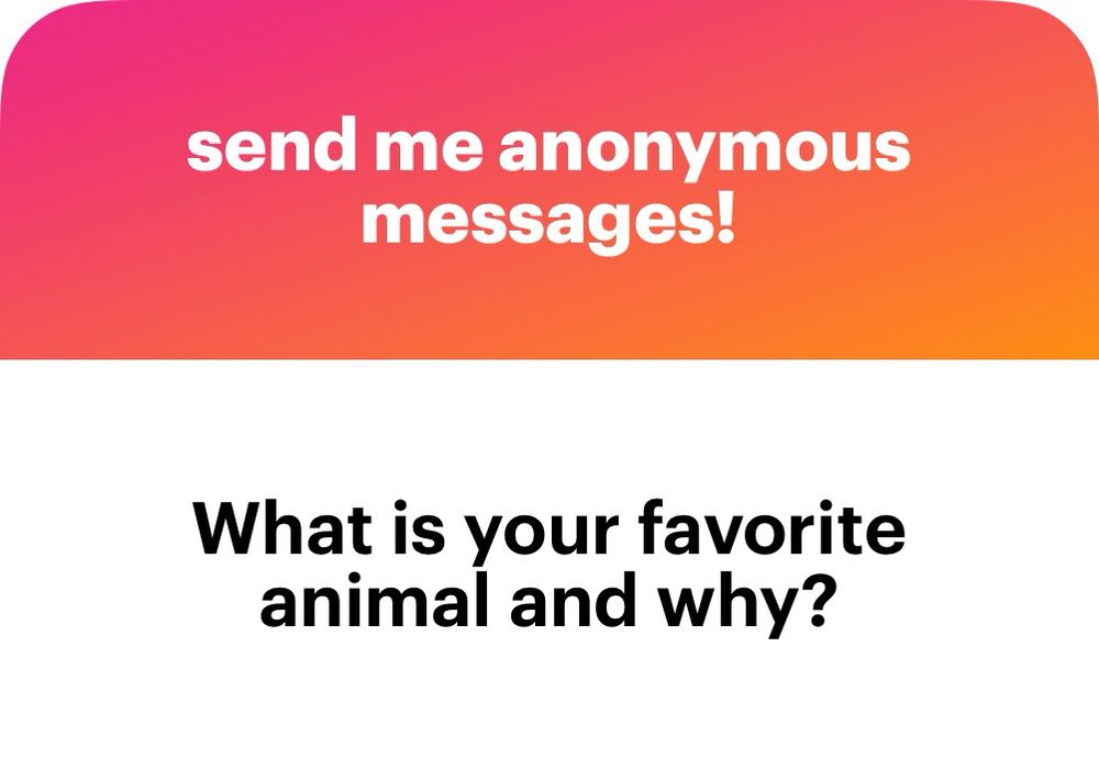 What is your favorite animal and why? 