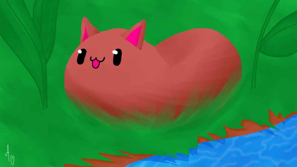 Chatate, full render, painting, AO Natsumi