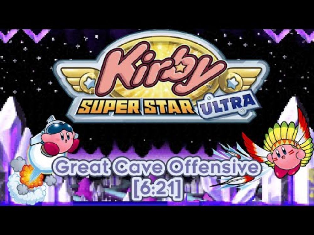 Kirby Super Star Ultra (DS) Great Cave Offensive (Any%) [6:21]