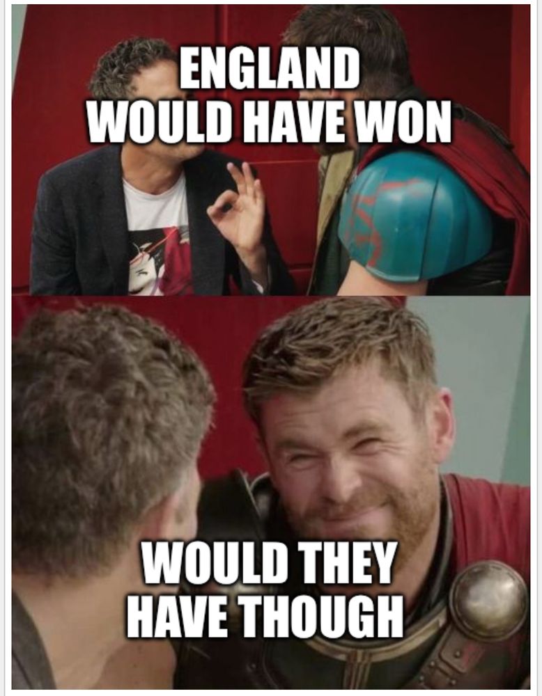 Two men discussing an outcome and one is squinting and implying that the result wouldn’t be different 