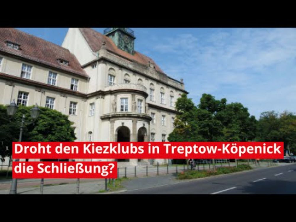 Droht den Kiezklubs in Treptow-Köpenick die Schließung? Antwort des Bürgermeisters Oliver Igel