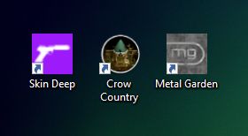 Desktop icons for Skin Deep, Cro