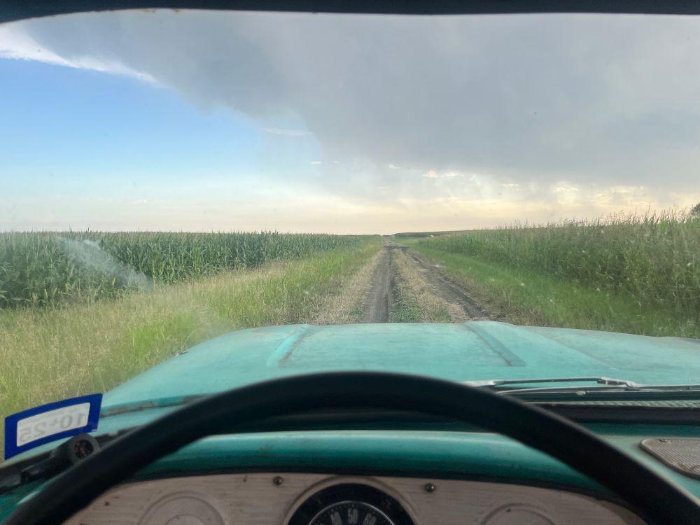 The drive out 