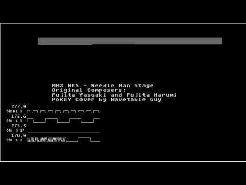 Mega Man III (NES) - Needle Man Stage (Atari PoKEY Cover)