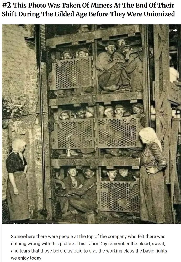 a photo of dirty workers squatted and packed tightly together in crates in the back of a truck