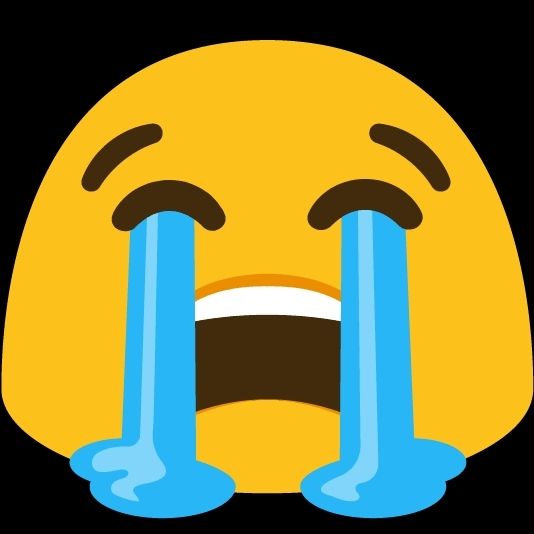 Crying emoji