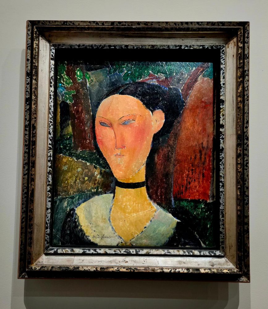 La femme au ruban Modigliani