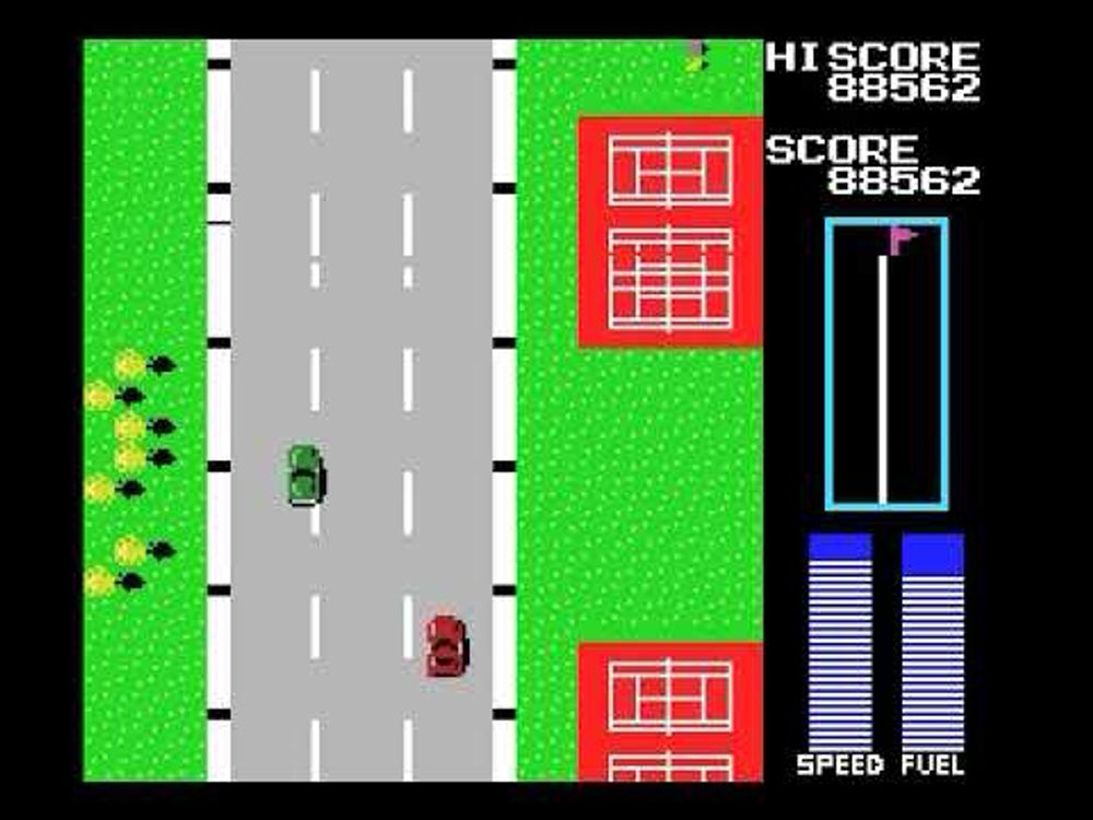 MSX Longplay [091] Road Fighter