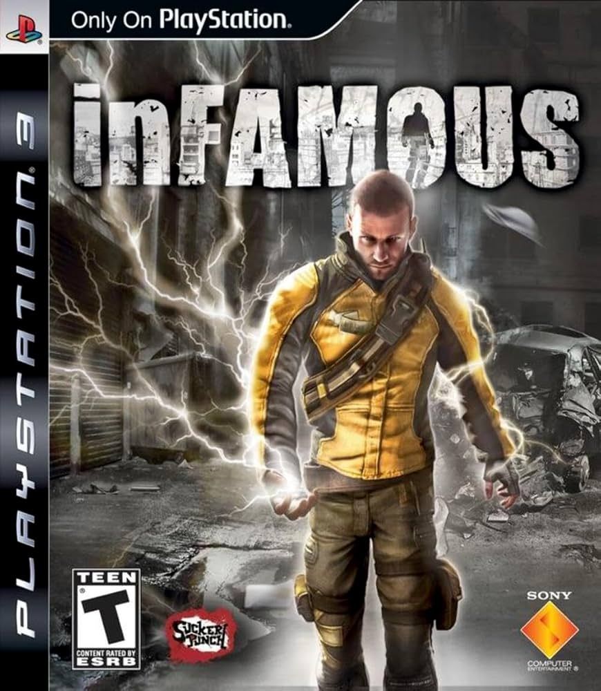 Infamous PS3 cover