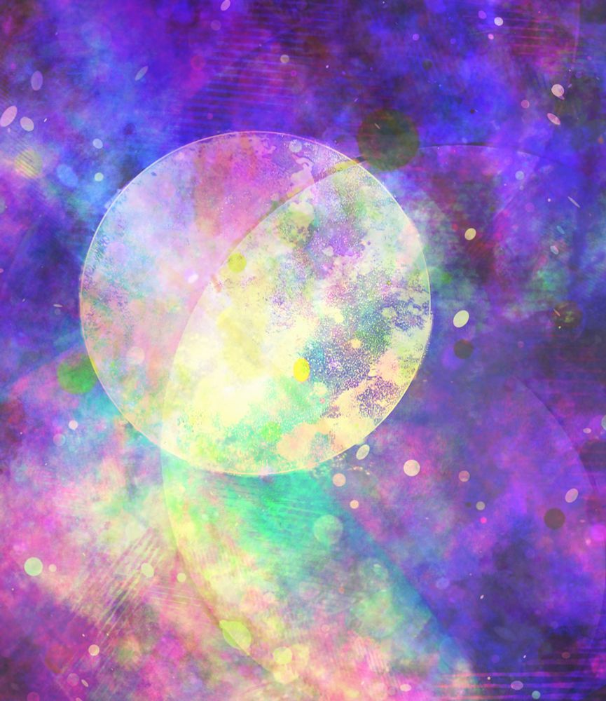 A new planet discovered by space travelers.