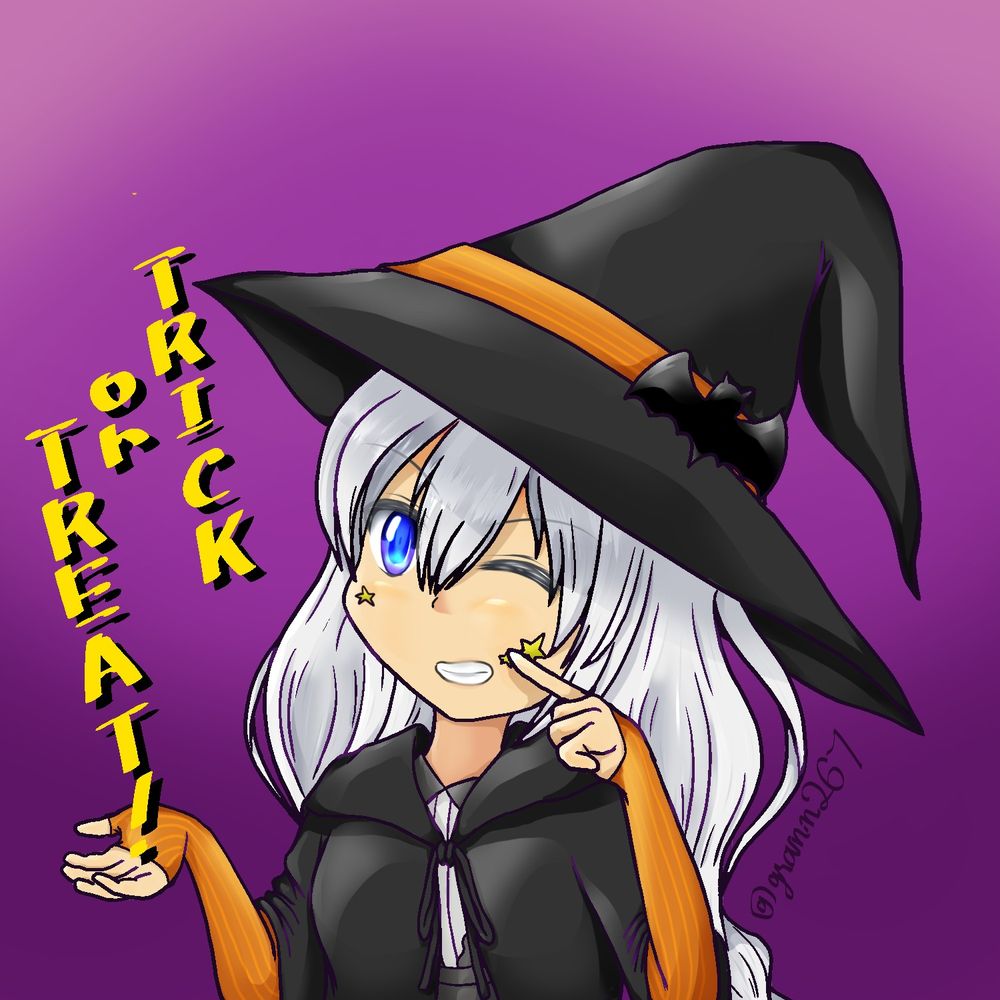 紲星あかり、魔女のコスプレ
TRICK or TREAT!