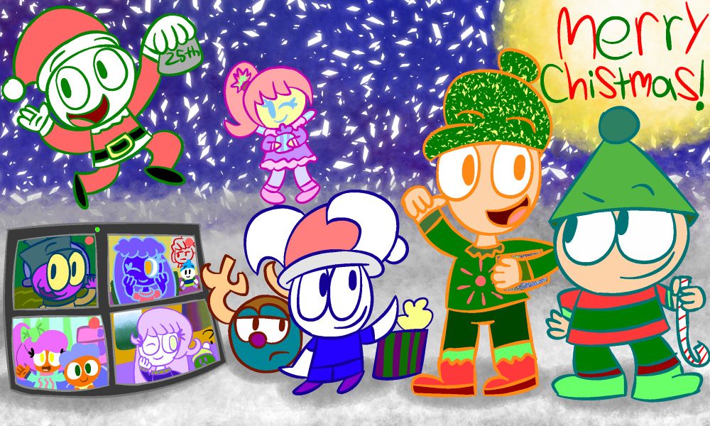 Christmas 2020 Ddoodle of the temporary mains. These were 2020 times being… interesting.