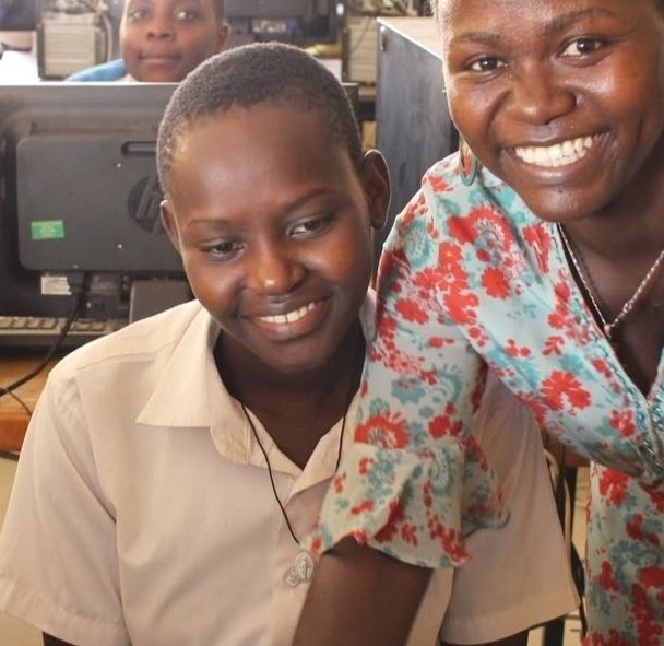 Kevin teaching hasn't students computer skills in a classroom 