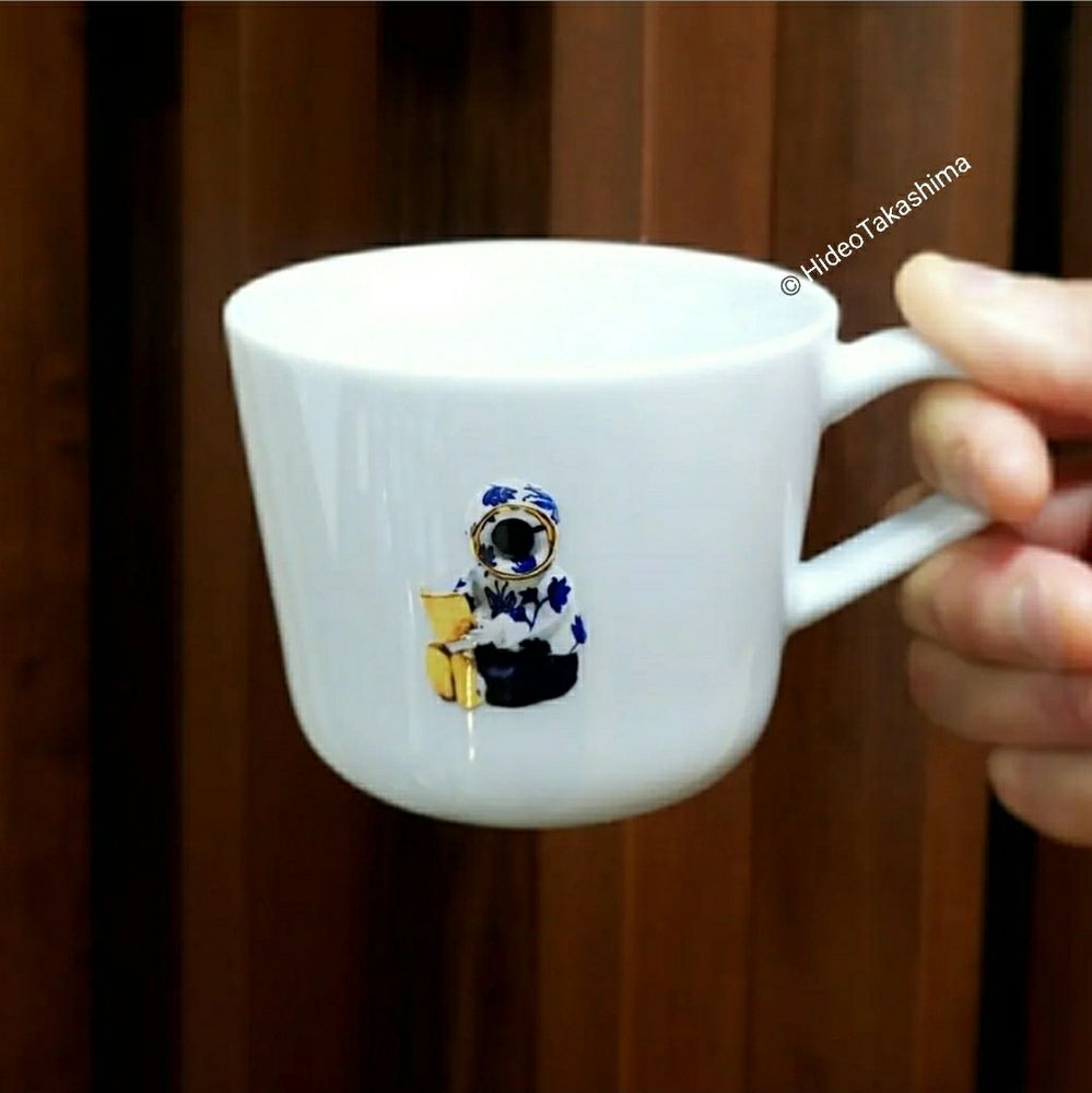 作品をモチーフとしたマグカップが存在していたりします
 (耐熱仕様)☕  






#美術 #アート #ART #芸術#工芸 #彫刻 #高嶋英男 #写真 #やきもの #現代アート        #現代美術 #ギャラリー #美術館 #東京 #うつわ  #art #contemporaryart  #本を読む #本 #マグカップ