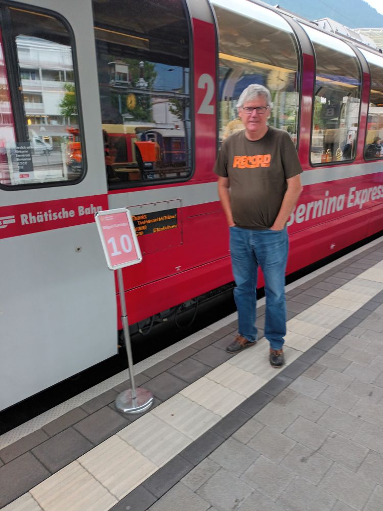On the Bernina Express 